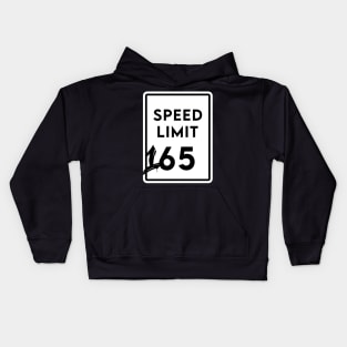 Speed Limit 165 Kids Hoodie